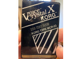carte mémoire Voice Crystal Korg MCR-03