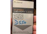 Carte mémoire Roland M-256D