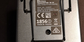 Kit HF Sennheiser - EM10 + SK 20  (614-638Mhz, bande HF autorisé)