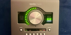 UNIVERSAL AUDIO Apollo Twin MK2 Duo Heritage Edition 11 plugins inclus 
