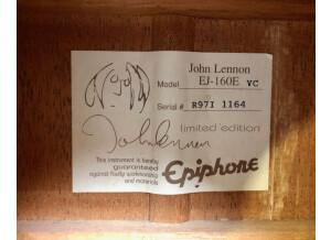 Epiphone John Lennon EJ-160E (71172)