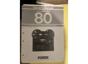 Fostex Model 80