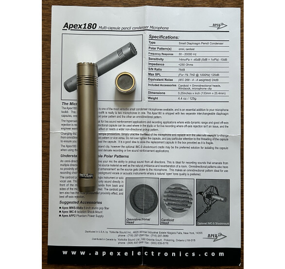 Apex Electronics 180 (29896)