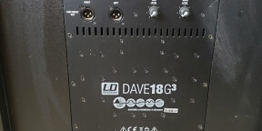 Vends LD SYSTEM DAVE 18 G3