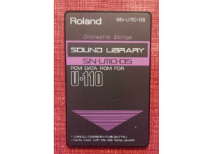 Roland SN-U110-05 : Orchestral Strings
