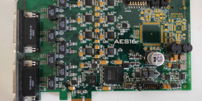 Vends Carte LYNX  AES16e PCI Express - AES/EBU