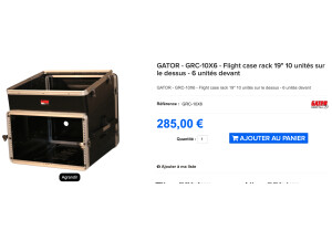 Gator Cases GRC-10x6