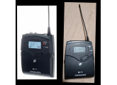 Sennheiser Bodypack Transmitter SK 100 G4, fréquence range A (516-558 mhz). Prix : 99 euros.