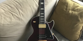 Vends Epiphone Jerry Cantrell Wino Les Paul Custom