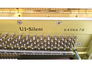 Yamaha U1-Silent SI Gray Scale