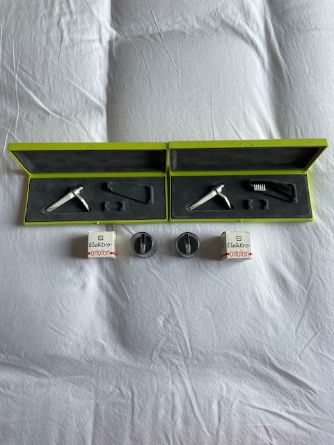 Vends paire Ortofon Concorde Elektro Set