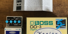Vends Boss DD-3 Digital Delay Mod by Keely Electronics