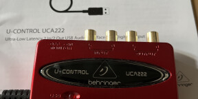 Behringer U-Control UCA222 interface audio