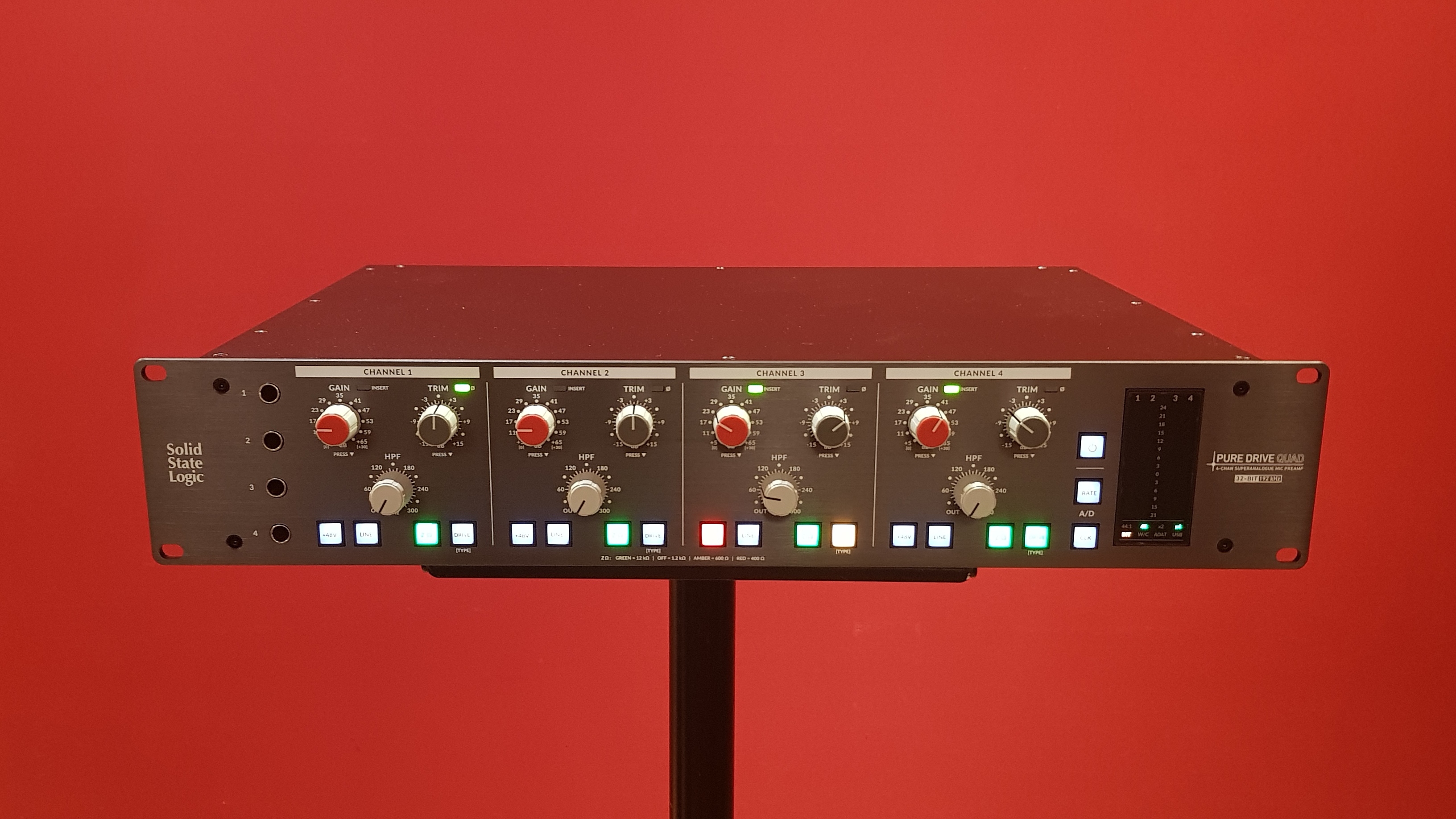 SSL PureDrive Red Ok