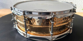 Vends caisse claire Ludwig LB550KT Bronze Hammered 14x5