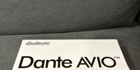 Vends carte Audinate Dante Avio USB-C 2 ch