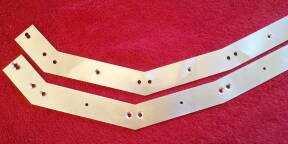 Modular Case eurorack - flancs alu incurvés pour réalisation d'un case pour modulaire Dim: 9U + 1U