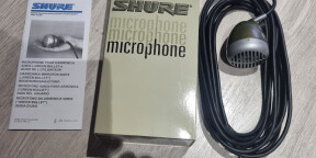 Micro Shure "Green Bullet" harmonica et voix en TBE
