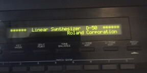 Roland D-50 + Carte Mémoire + Fly Case Roland d'origine