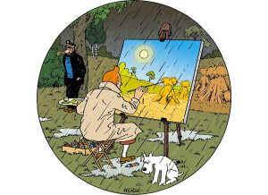 Tintin beau temps pluie meteo optimisme