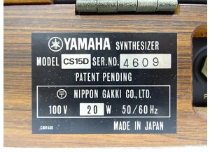 Yamaha CS15 D (33756)