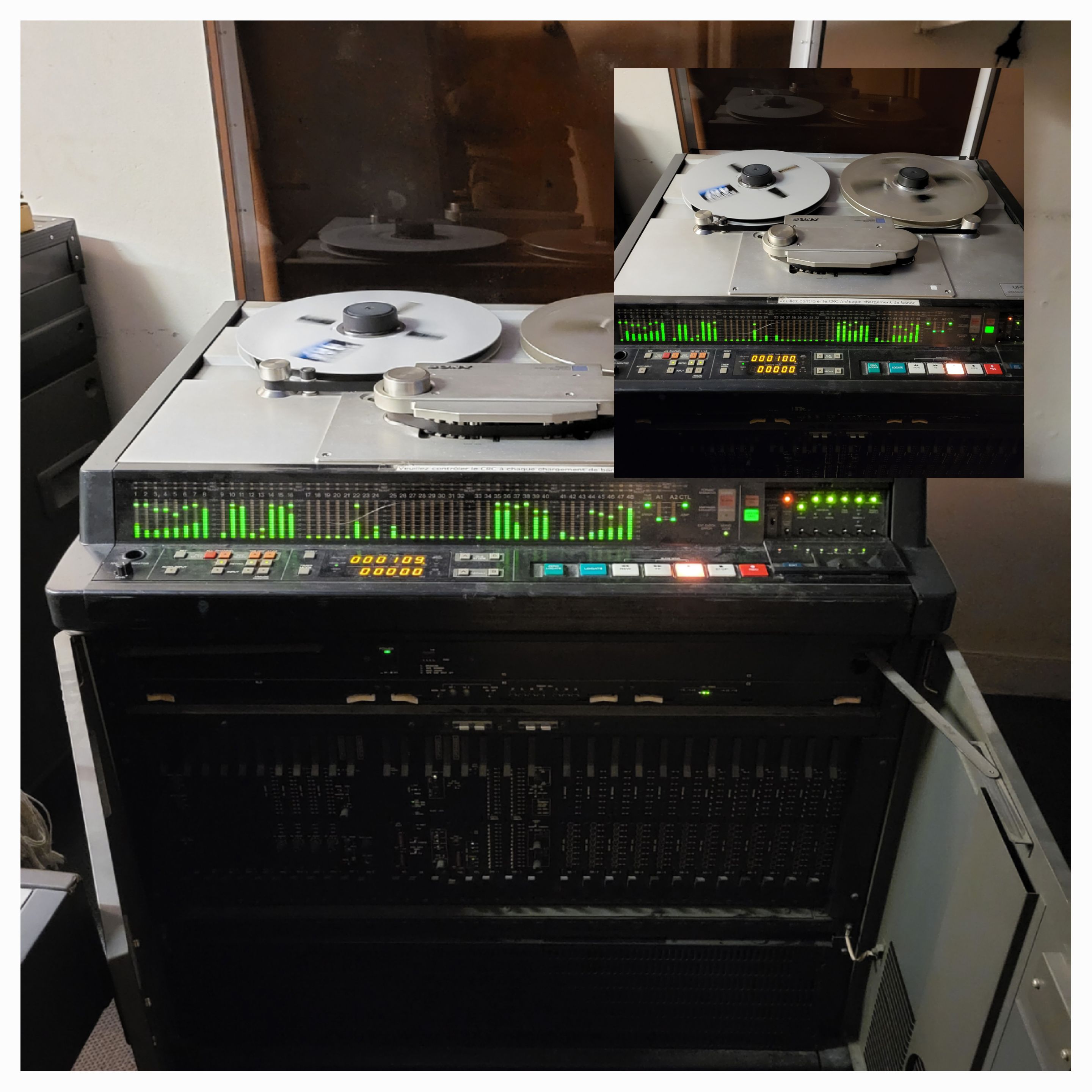 VENDS SONY PCM 3348 DASH 48 PISTES 