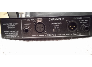 Aphex 207D Two Channel Tube Mic Preamplifier (40662)