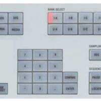 Korg M3 boutons sérigraphies de remplacement.