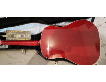 2024 03 03 guitare électro-acoustique Gibson J45 Slash Sign Vermillon Burst (6)