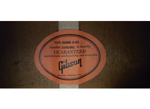 2024 03 03 guitare électro-acoustique Gibson J45 Slash Sign Vermillon Burst (9)