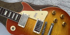 Vends Gibson Les Paul 1959 Custom Washed cherry Sun burst VOS