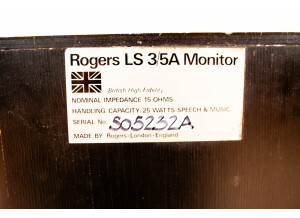 Rogers LS3/5A