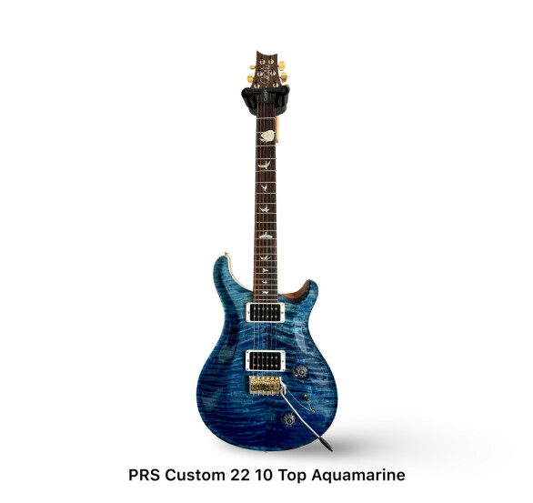 PRS Paul Reed Smith Custom 22 10 Top Aquamarine 1