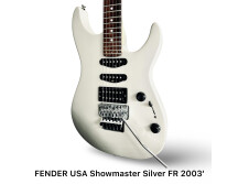 FENDER USA Showmaster Silver FR 2003' 2