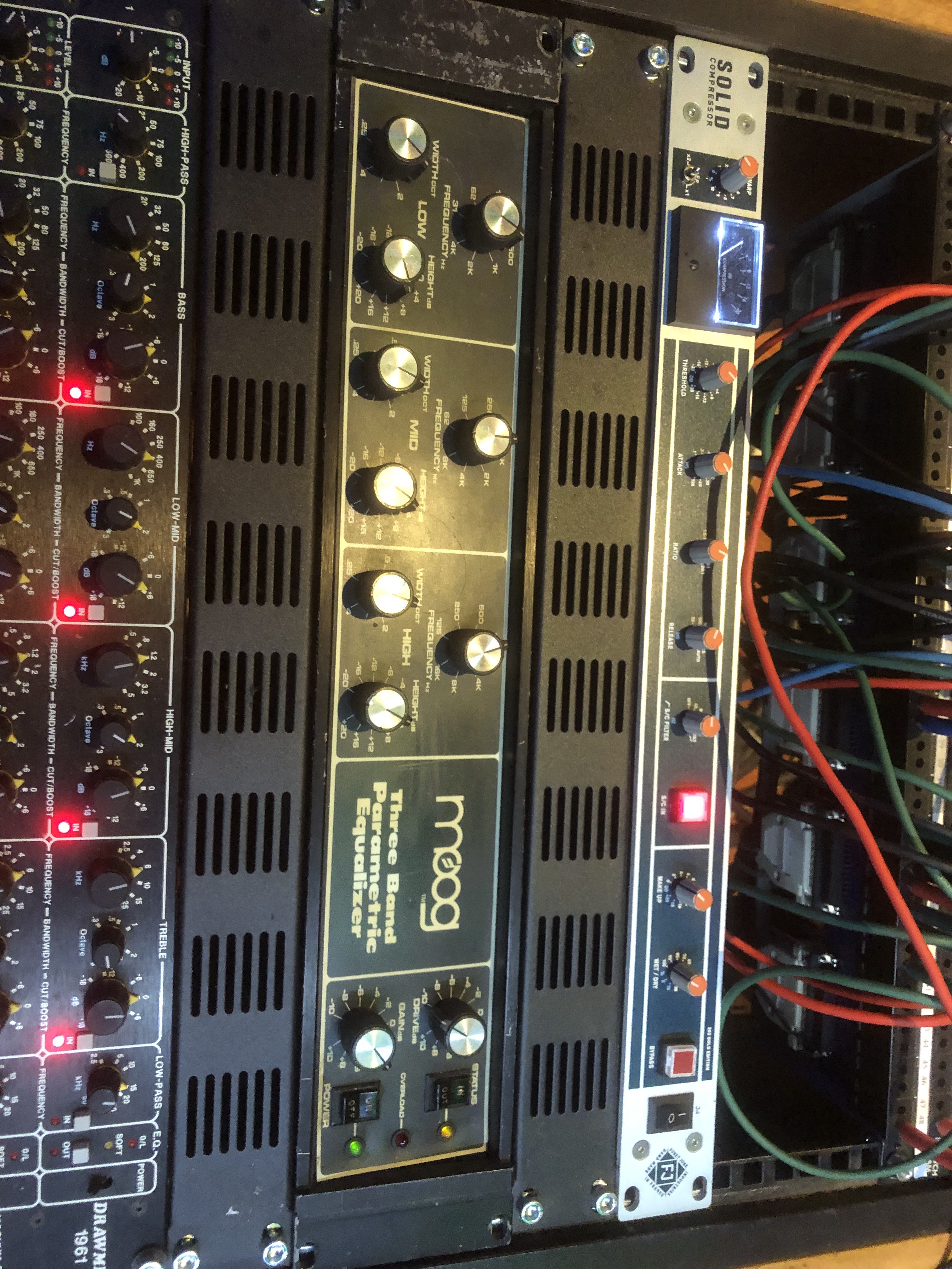 Vends MOOG EQ 3 band parametric equalizer 