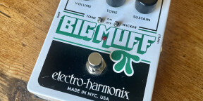 Electro Harmonix Big Muff Pi tone wicker fuzz pedal