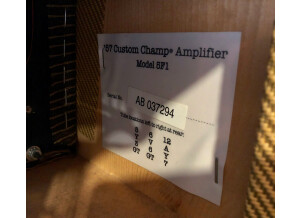Fender '57 Custom Champ (97142)
