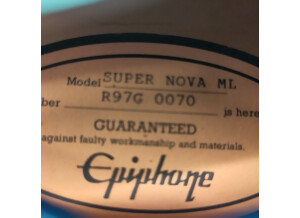 Epiphone Noel Gallagher Supernova (29161)