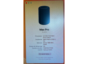 Apple Mac Pro 2013