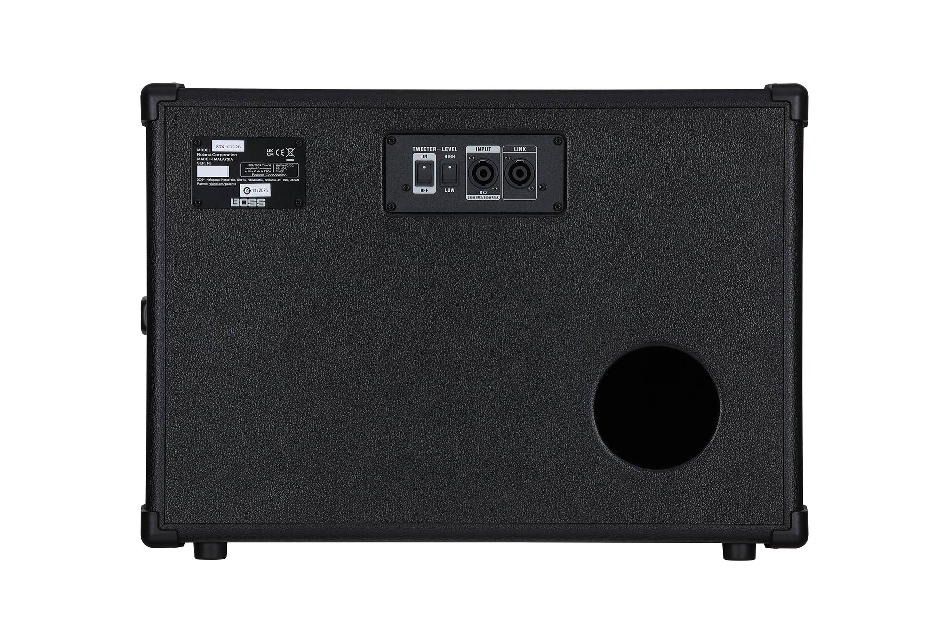 Boss Katana Cabinet 112 Bass : Katana Cabinet 112 BassREAR