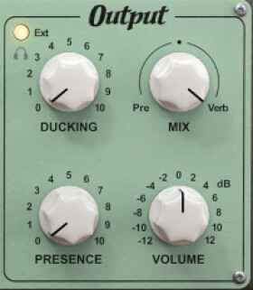 output section output section