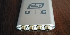 Vends Interface Audio USB 6 sorties - ESI UDJ 6