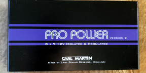 Alimentation Pedalboard Carl Martin Pro Power V2