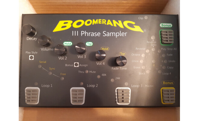 Boomerang III Phrase Sampler (82070)