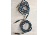 2 Cables Jack 6,35mm Stereo 3 metres