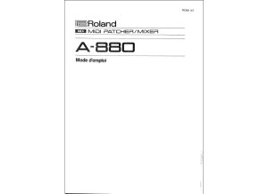 Roland A-880