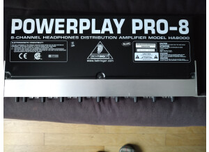 Behringer Powerplay Pro-8 HA8000