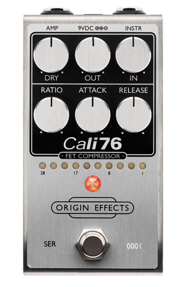 Origin Effects Cali76 V2 FET Compressor : Cali76 V2 FET Compressor