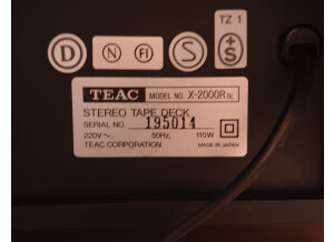 Teac X-2000R