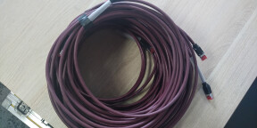 Lot de 4 câbles Klotz RC5RR100V RamCAT Network Cable 10m